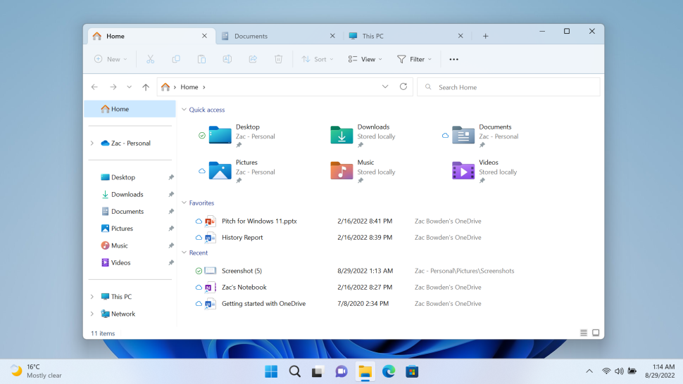 picture showing File Explorer